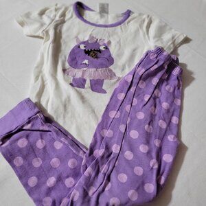 Gymboree Outlet size 6 Girls 2 piece pajama set Used--Looks great. Located A21